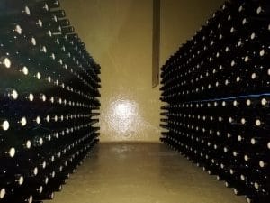 Annate vino artigianale Pian del Pino in affinamento